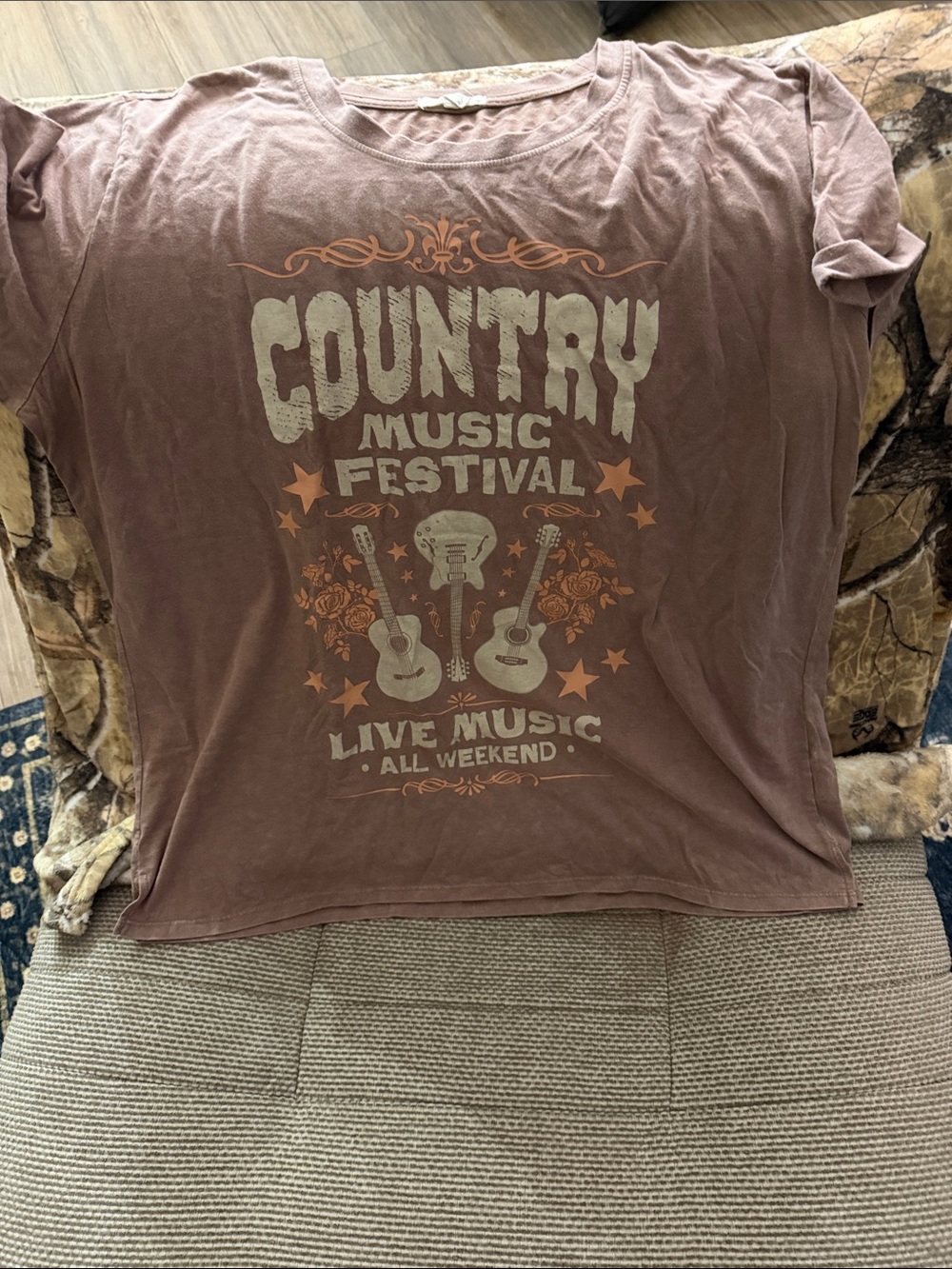 Maurices Brown Country Music Festival Graphic Tee